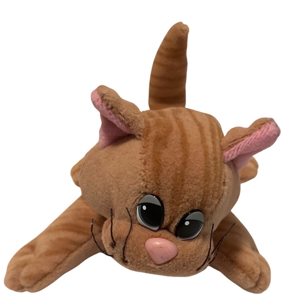 Tonka Pound Pur-r-ries Plush Orange Tabby Cat Stuffed Animal Toy‎
